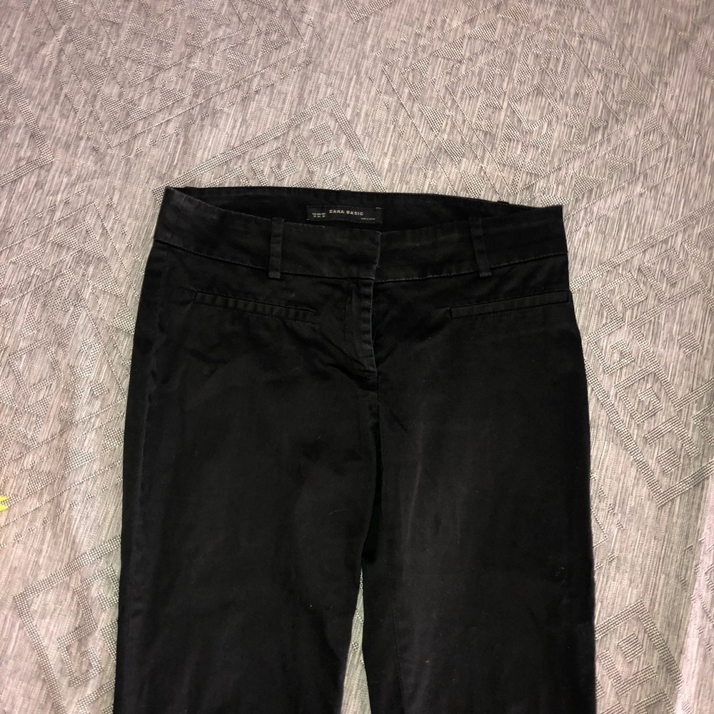 Zara Basic Crop Pants - Picture 3 of 8